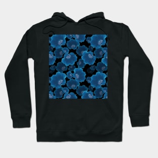 Blue flowers Hoodie